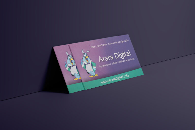Arara Digital – Cartão de visitas