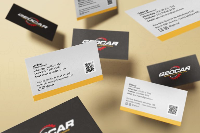 Cartão de visitas para a Geocar