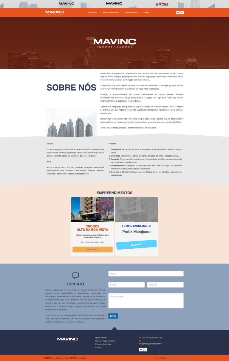 Site – MAVINC