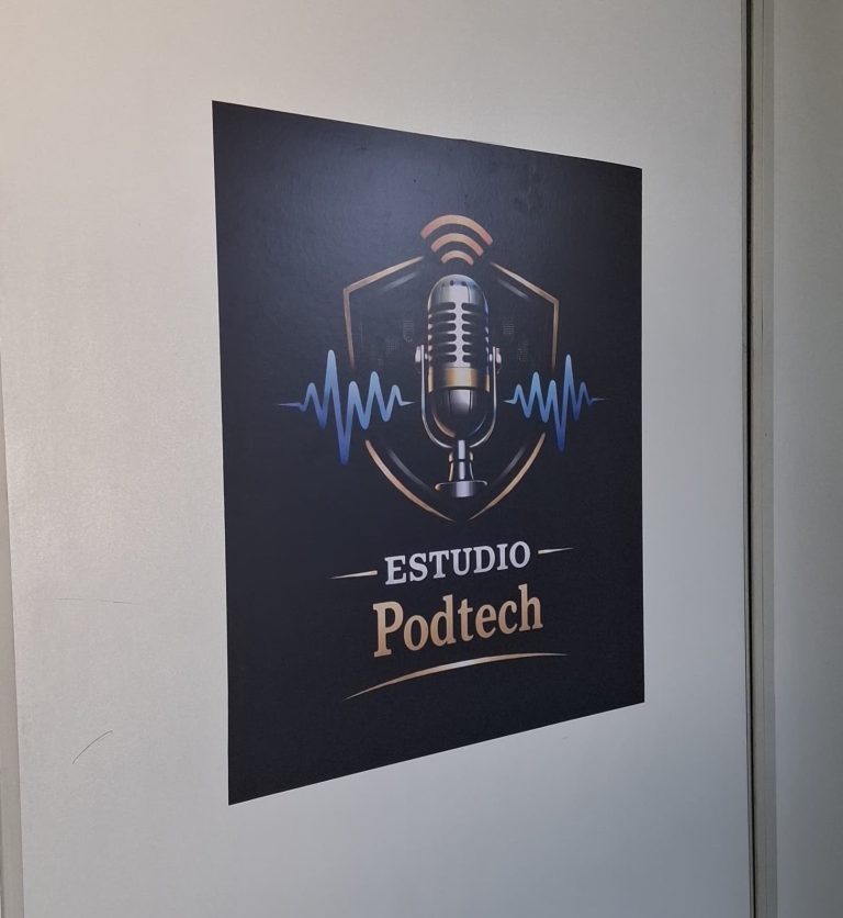Placa de identificação de Estúdio